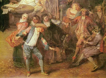 El acuerdo prenupcial y el baile rústico (detalle)